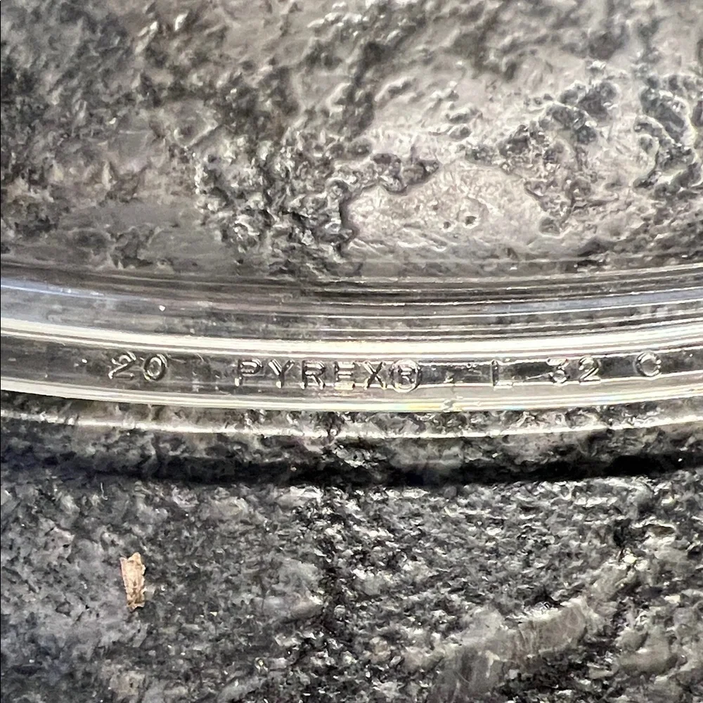 Pyrex Replacement Lid L-32-C 12” Clear Glass Oval Lid